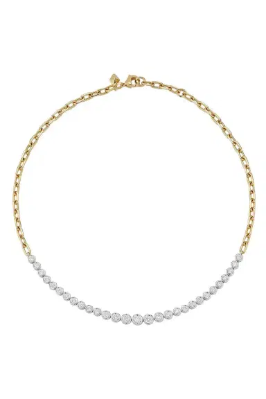 WALTERS FAITH Diamond Bezel WF Classic Necklace | Thumbnail 1
