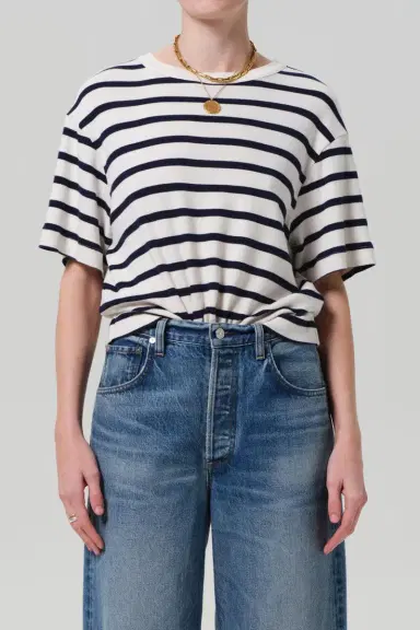 Citizens of Humanity Goldie Stripe Tee | Thumbnail 3