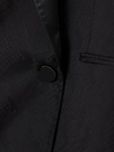 Stella McCartney Oversized Double-breasted Satin-trimmed Wool Blazer | Thumbnail 4