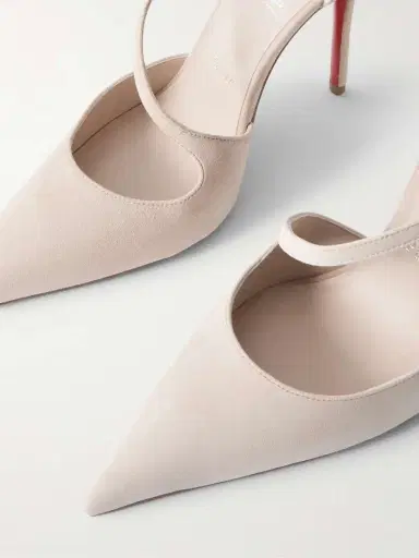 Christian Louboutin Miss Ziggyta 100 Suede Pumps | Thumbnail 4
