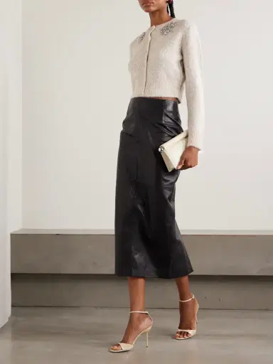 Erdem Embellished Alpaca-blend Cardigan | Thumbnail 2