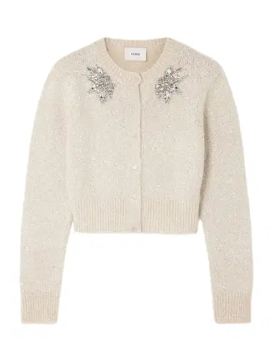 Erdem Embellished Alpaca-blend Cardigan | Thumbnail 1