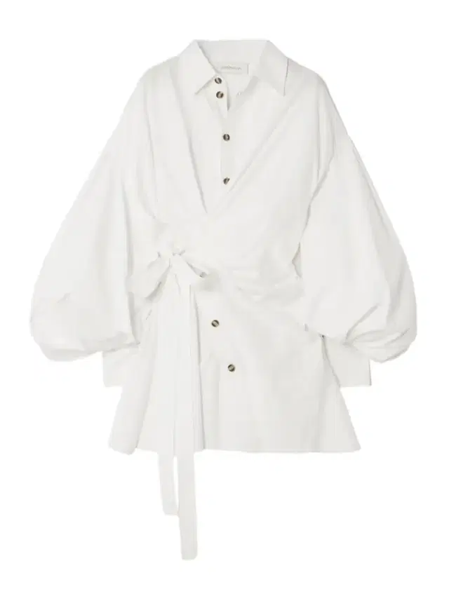 Rebellion Cotton-poplin Mini Wrap Dress