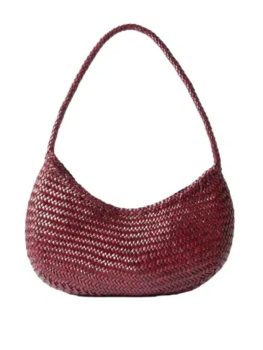 Dragon Diffusion Nova Luna Woven Leather Shoulder Bag | Thumbnail 1