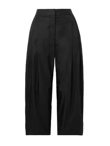 Alaïa Taffeta Pleated Tapered Pants | Thumbnail 1 Alaïa Taffeta Pleated Tapered Pants | Thumbnail 1