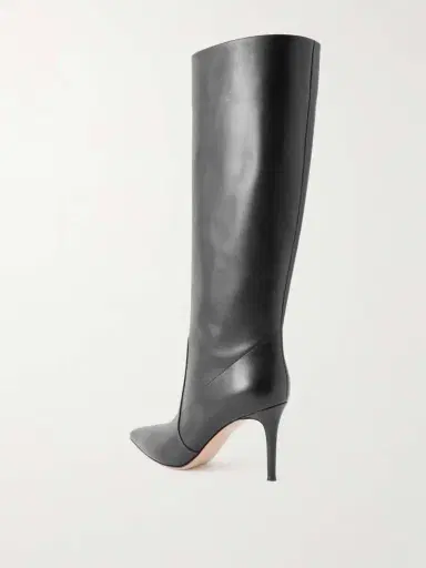 Gianvito Rossi Hansen 85 Leather Knee Boots | Thumbnail 3