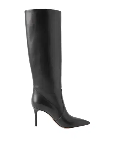 Gianvito Rossi Hansen 85 Leather Knee Boots | Thumbnail 1