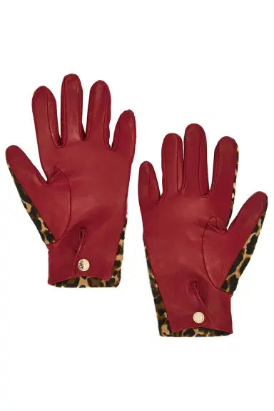 Agnelle Susan Pony Hair Gloves | Thumbnail 2