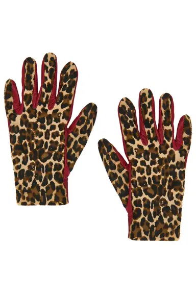 Agnelle Susan Pony Hair Gloves | Thumbnail 1