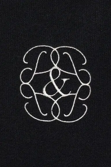 Museum of Peace and Quiet Symbol Mohair Zip-Up Hoodie | Thumbnail 7