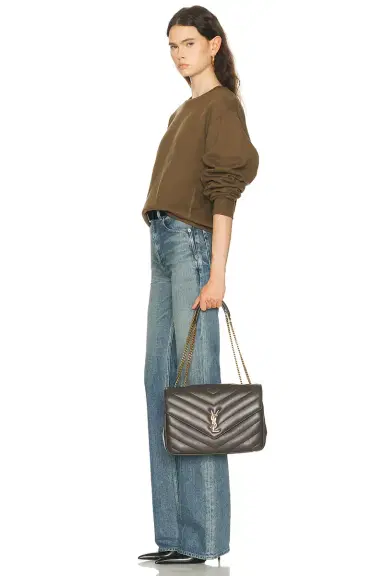 Saint Laurent Large Loulou Chain Bag | Thumbnail 2 Saint Laurent Large Loulou Chain Bag | Thumbnail 2