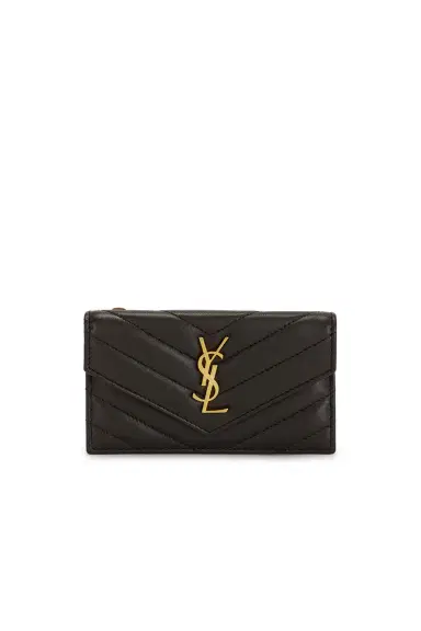 Saint Laurent Cassandre Credit Card Case | Thumbnail 1 Saint Laurent Cassandre Credit Card Case | Thumbnail 1