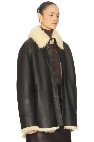 Acne Studios Lessora Leather Jacket | Thumbnail 2