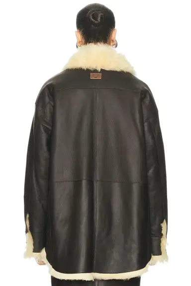 Acne Studios Lessora Leather Jacket | Thumbnail 3
