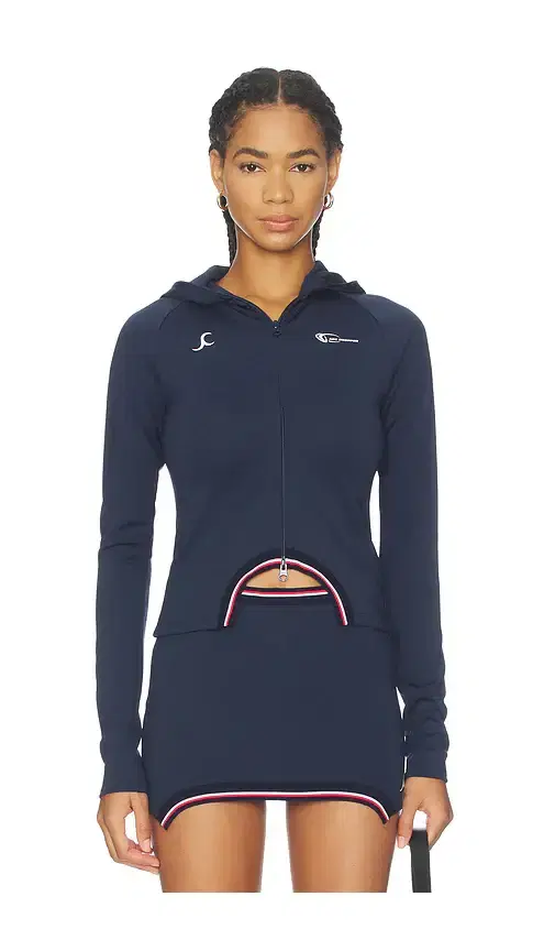 Jade Cropper Hooded Top