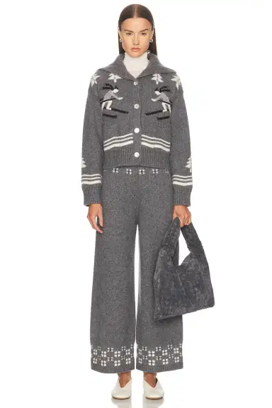 Calle Del Mar Winter Fair Isle Pant | Thumbnail 5