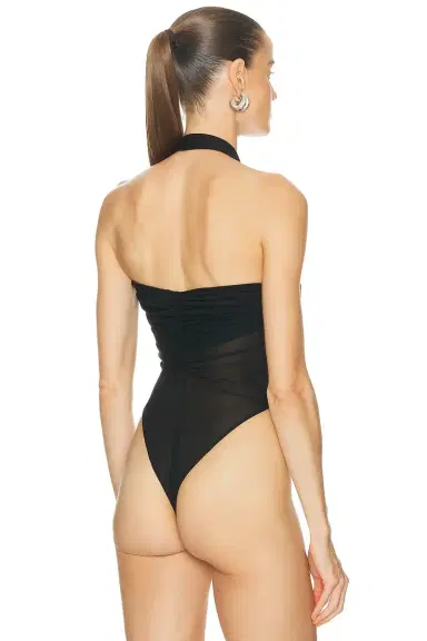 Atlein Halter Neck Bodysuit | Thumbnail 4 Atlein Halter Neck Bodysuit | Thumbnail 4