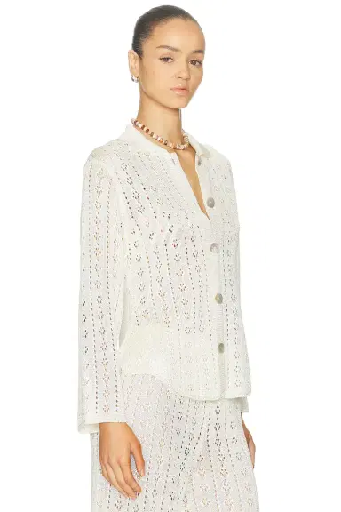 Calle Del Mar Tailored Eyelet Shirt | Thumbnail 3