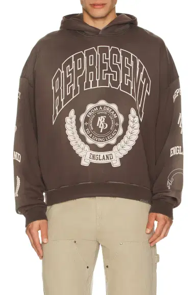 Represent Legacy Crest Hoodie | Thumbnail 3