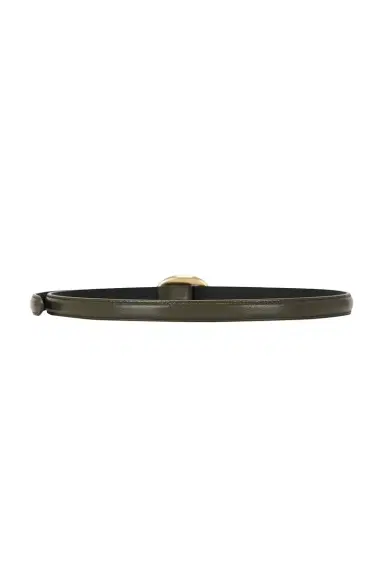 Saint Laurent Oval Buckle Thin Belt | Thumbnail 2 Saint Laurent Oval Buckle Thin Belt | Thumbnail 2