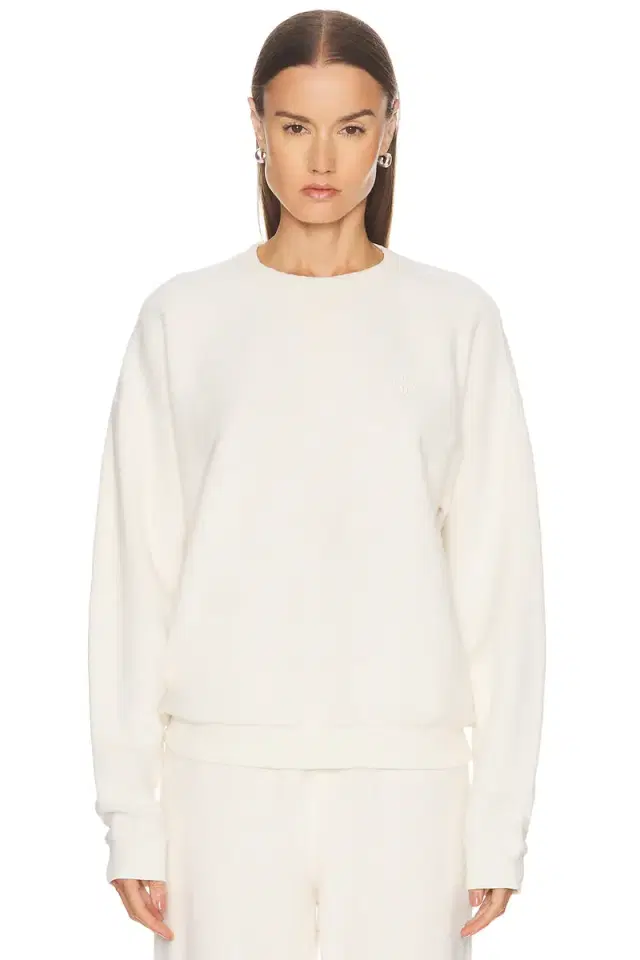 Eterne Classic Reverse French Terry Crew Sweatshirt