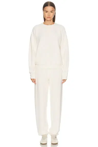 ÉTERNE Classic Reverse French Terry Sweatpant | Thumbnail 5 ÉTERNE Classic Reverse French Terry Sweatpant | Thumbnail 5