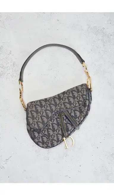 Dior Vintage Diorissimo Saddle Bag | Thumbnail 2