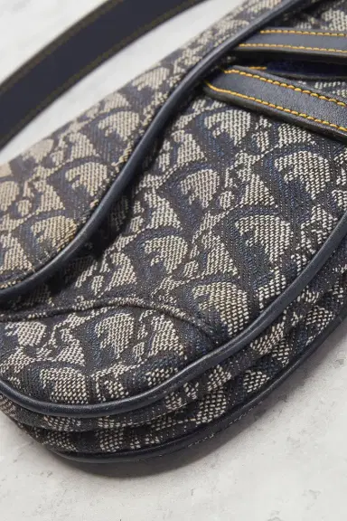 Dior Vintage Diorissimo Saddle Bag | Thumbnail 11