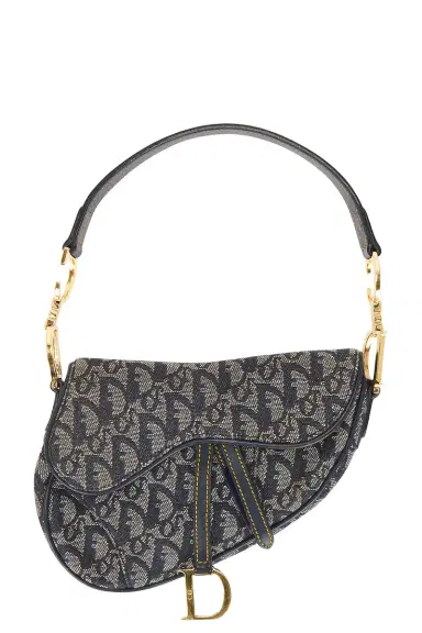 Dior Vintage Diorissimo Saddle Bag | Thumbnail 3
