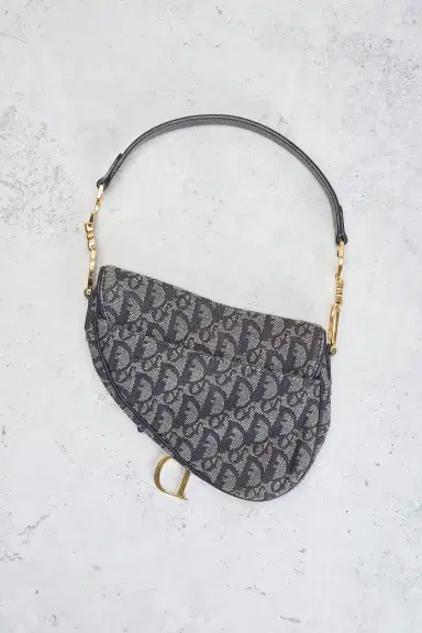 Dior Vintage Diorissimo Saddle Bag | Thumbnail 5