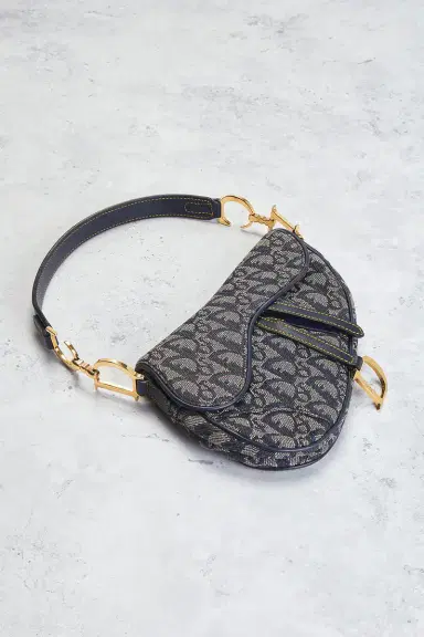 Dior Vintage Diorissimo Saddle Bag | Thumbnail 6