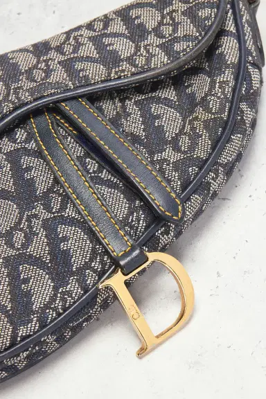 Dior Vintage Diorissimo Saddle Bag | Thumbnail 7