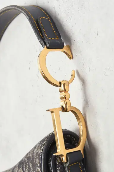 Dior Vintage Diorissimo Saddle Bag | Thumbnail 9