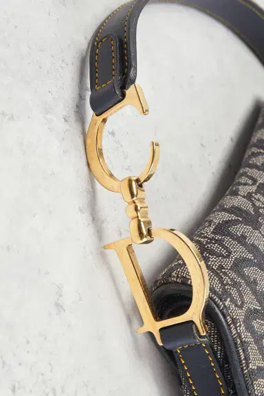 Dior Vintage Diorissimo Saddle Bag | Thumbnail 10