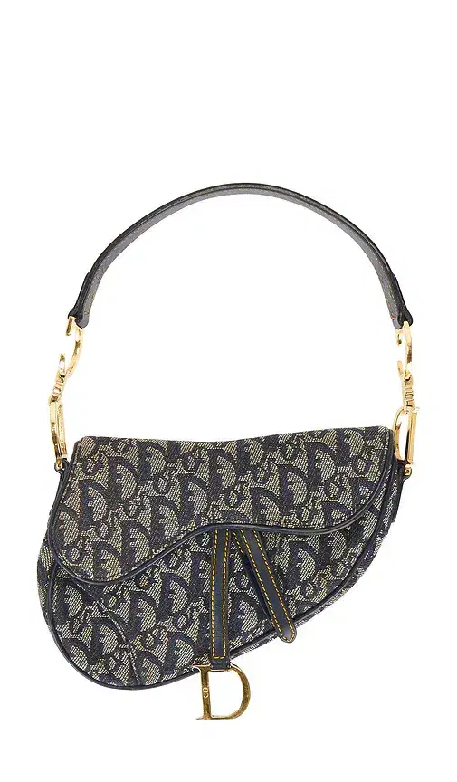 FWRD Renew Dior Vintage Diorissimo Saddle Bag