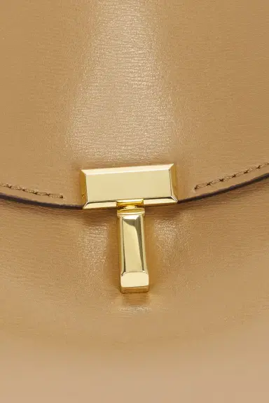 TOTEME T-Lock Leather Clutch | Thumbnail 6 TOTEME T-Lock Leather Clutch | Thumbnail 6