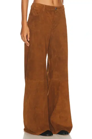 Sprwmn 5 Pocket Mid Rise Wide Leg | Thumbnail 2 Sprwmn 5 Pocket Mid Rise Wide Leg | Thumbnail 2