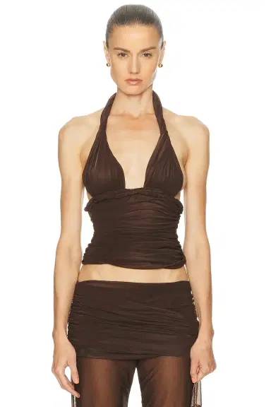 Mirror Palais Cabana Halter Top | Thumbnail 1