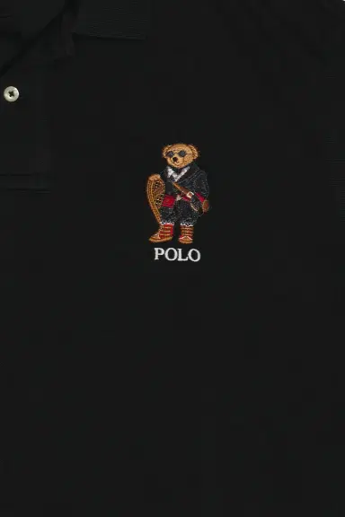 Polo Ralph Lauren Long Sleeve Novelty Holiday Bear Polo | Thumbnail 5