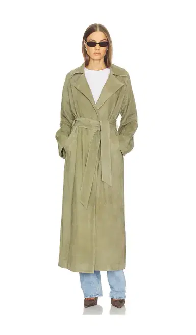 SRG Louise Suede Coat | Thumbnail 2