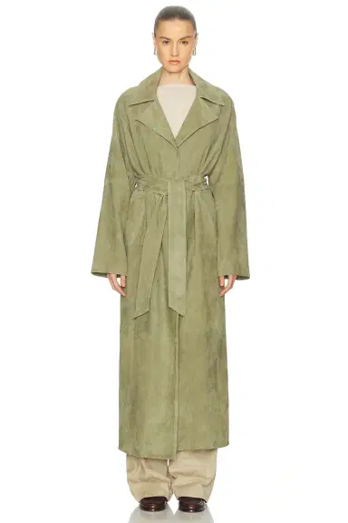 SRG Louise Suede Coat | Thumbnail 3