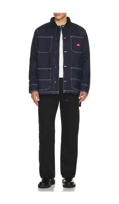 Dickies Denim Blanket Lined Chore Coat | Thumbnail 7