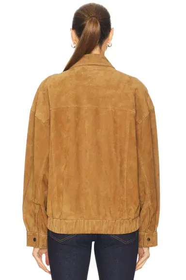 GRLFRND Wren Suede Bomber | Thumbnail 6 GRLFRND Wren Suede Bomber | Thumbnail 6