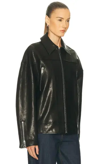 GRLFRND Alek Leather Moto | Thumbnail 5 GRLFRND Alek Leather Moto | Thumbnail 5