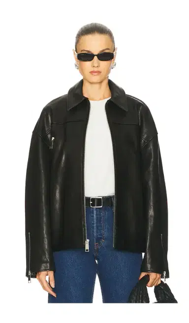 GRLFRND Alek Leather Moto | Thumbnail 1 GRLFRND Alek Leather Moto | Thumbnail 1