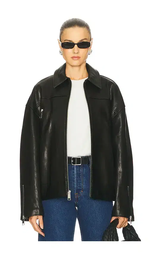 GRLFRND Alek Leather Moto
