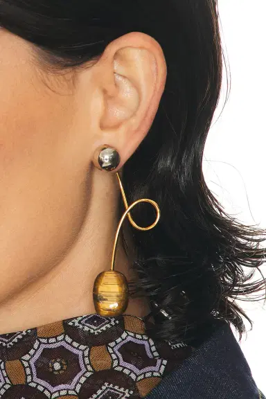 Dries Van Noten Ball Earrings | Thumbnail 2