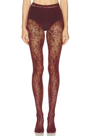 Swedish Stockings Rosa Lace Tights | Thumbnail 1
