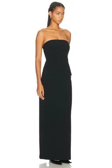 TOTEME Strapless Pocket Dress | Thumbnail 2 TOTEME Strapless Pocket Dress | Thumbnail 2