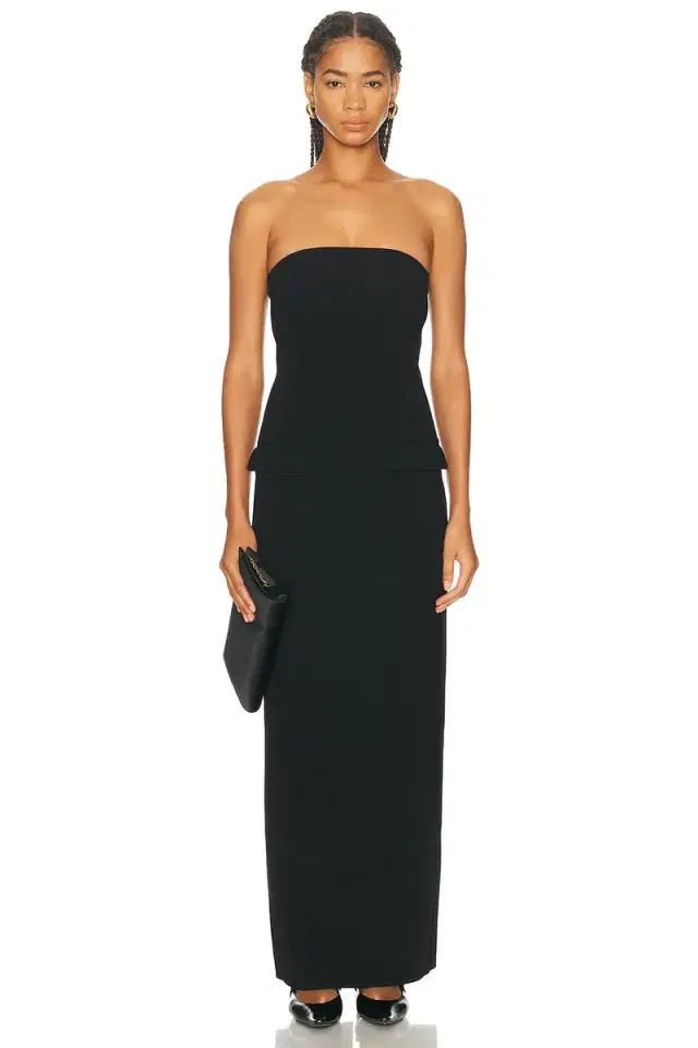 Toteme Strapless Pocket Dress